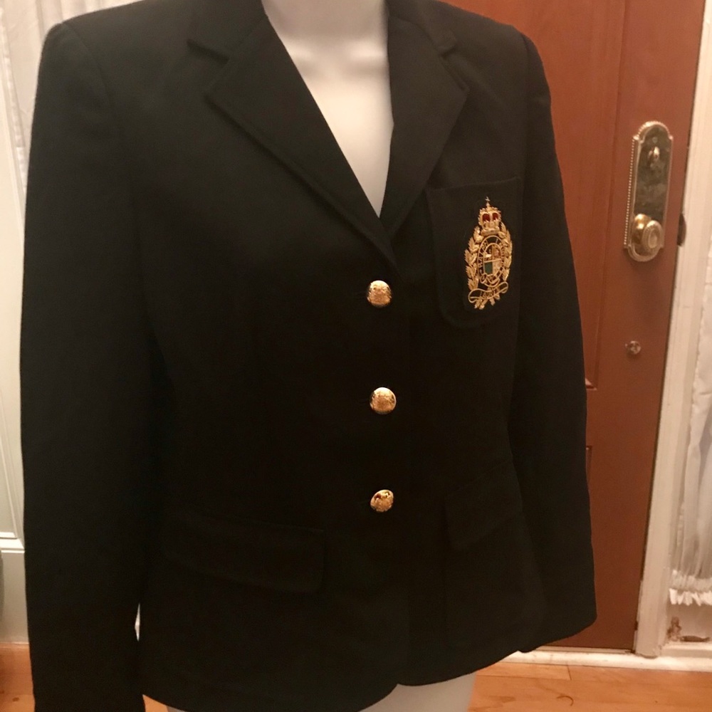 🎩 Ralph Lauren Wool Blazer, Size 2P